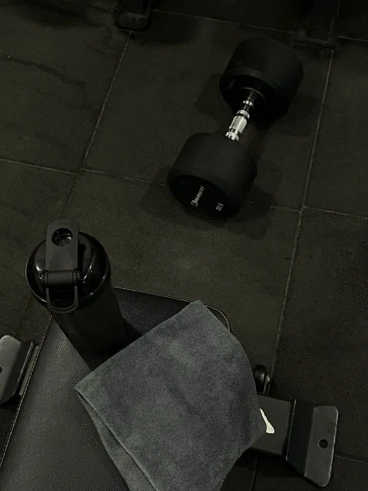 Weight-room training session